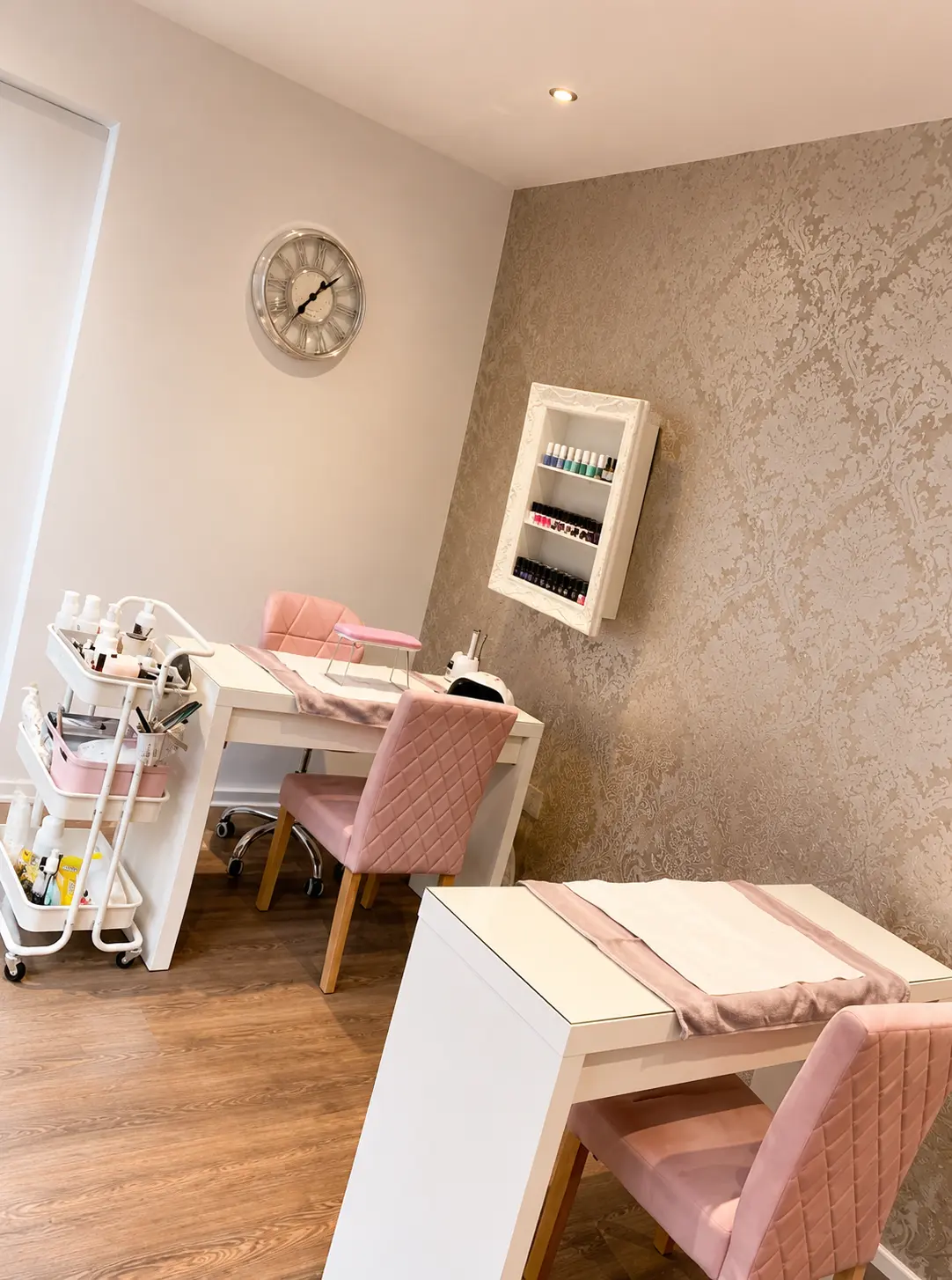 Consultation room at Janet Taylor Aesthetics clinic